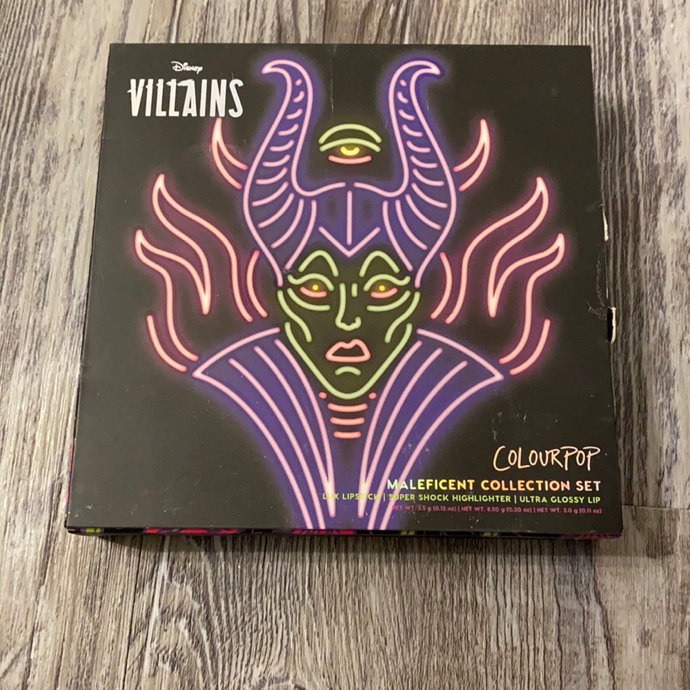 Colourpop Disney Villains Maleficent Collection